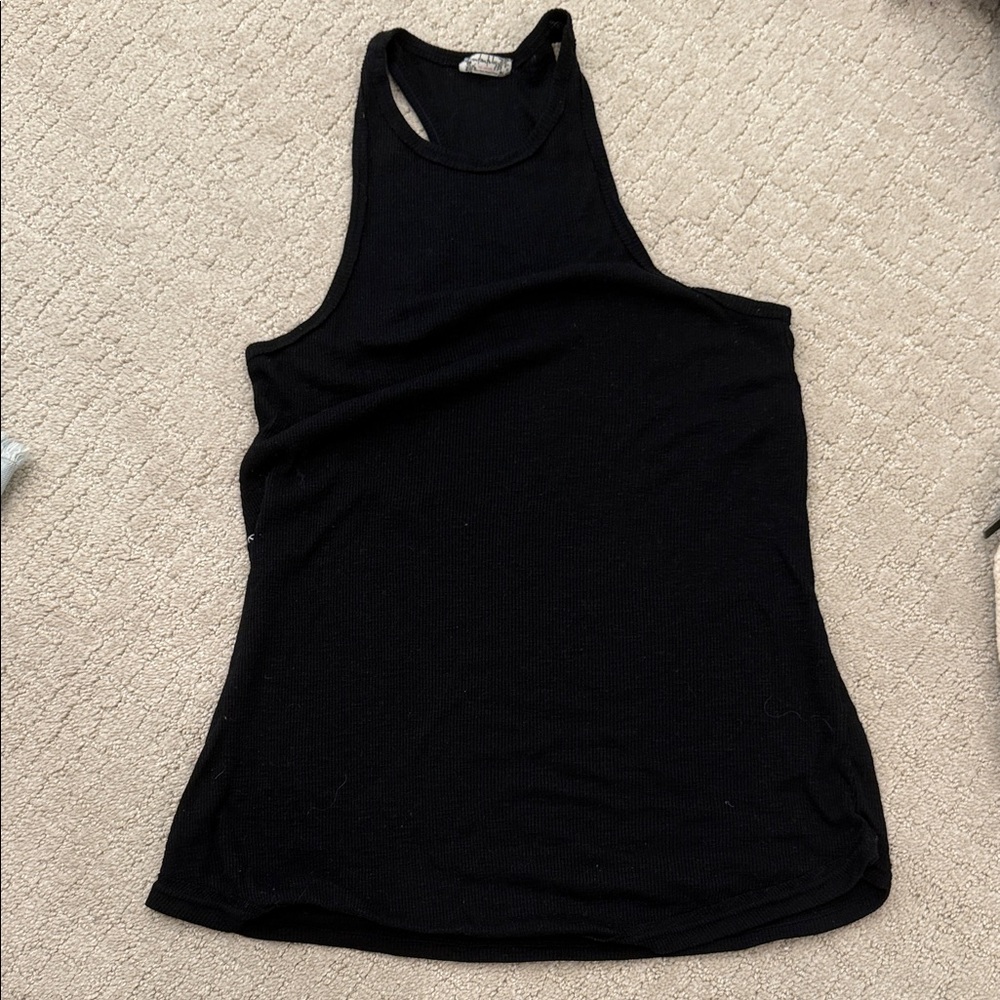 Free people Black Women's tank Top